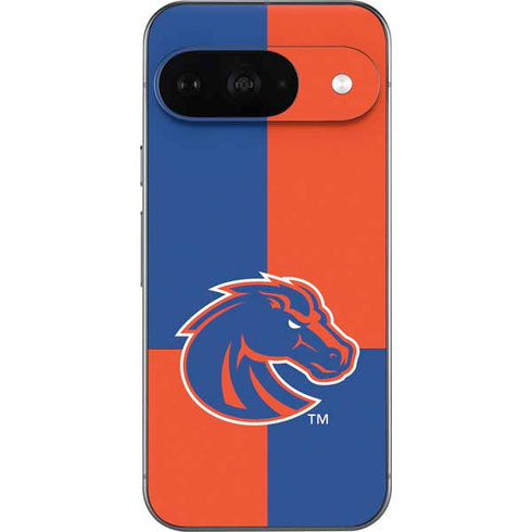 Boise State University Broncos Checkered Google Pixel 9 Skin
